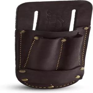 OX 공구 오일 태닝 가죽 유틸리티 나이프 파우치 박스 커터용 헤비 듀티 벨트 시스 틴 스닙 및 리벳으로