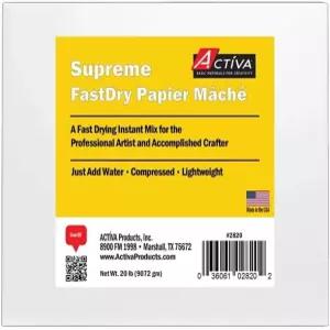 액티바 슈프림 패스트드라이 페이피어 마체 전문 아티스트와 열정적인 공예가를 위한 빠른 건조 프리미엄