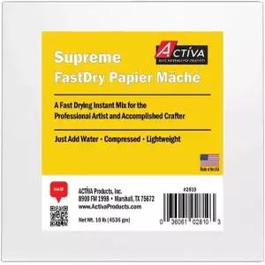 액티바 슈프림 패스트드라이 페이피어 마체 전문 아티스트이자 열정적인 공예가를 위한 빠른 건조 프리미엄