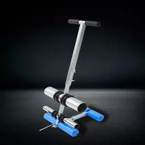 RUODATONLY 코트 라인 테이프 기계 손 밀림 바닥 어플리케이터 플레이 필드 스트라이핑 농구 스텐실 키트는