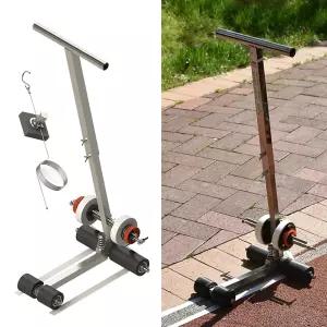 수동 바닥 테이프 어플리케이터 핸드 푸시 코트 라인 머신 직선 원 곡선 그리기 필드 스트라이핑 진입로