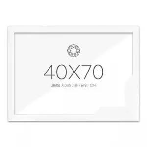 보석십자수 패브릭형 액자 40x70 고급형 슬림 우드 화