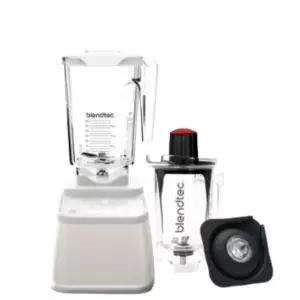 블렌텍 디자이너 650 믹서기 화이트 트위스트 자 세트