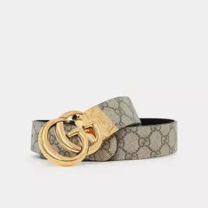 구찌 GG로고 마몬트 리버시블 3.5CM 여성 벨트 659416 92TIC 9769