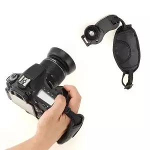 [셀러에이드]핸드 스트랩 그립 DSLR 카메라 미러리스 디카 펜탁스 니콘 호환