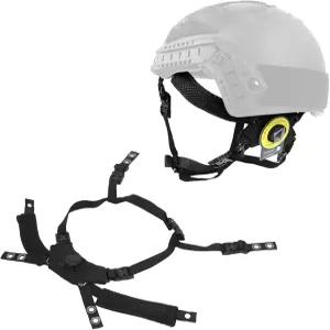 지아우 헬멧 턱 스트랩 빠르고 빠르게 사용할 수 있는 조절 가능한 전술 다이얼 서스펜션 시스템 MICH 웬디