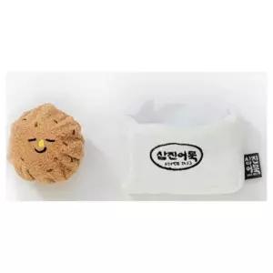 바잇미X삼진어묵 강아지 노즈워크 장난감 어묵고로케 1개