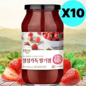 복음자리 정성가득 딸기잼 대용량 860g X 10개 업소용