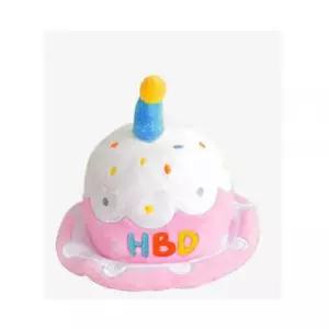 바잇미 강아지 생일모자 장난감 케이크 축하 용품 1개