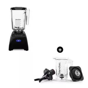 블렌텍 가정용 블렌더 믹서기 블.랙 트위스트자 세트
