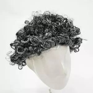 뽀글머리 할머니 가발 분장용 백발 흰머리 가발 백발 가발