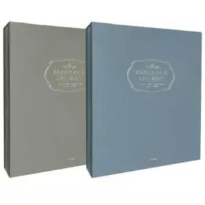 [문구] 접착식 앨범 20매 블루 1권 320x335mm