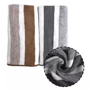 극세사 페이스 수건 타월 2매