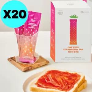 복음자리 원스틱 딸기잼 대용량 선물 답례품 30입 X20