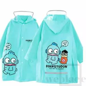 위플레이스 한교동 레인코트 패션우의 우비코트 휴대용우의