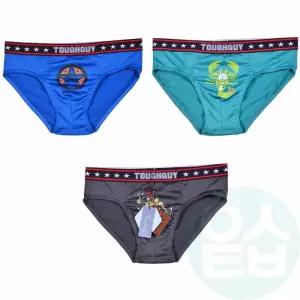 위블리 남아동 삼각팬티 3매입 남자주니어속옷