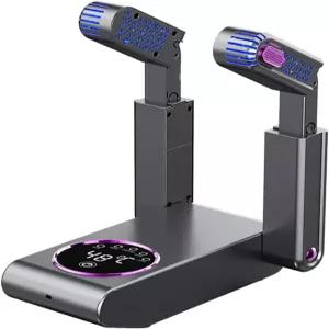 이 신발 건조기는 유연한 디자인과 타이머를 갖춘 접이식 습기와 냄새를 제거하여 신선하고 건조하게