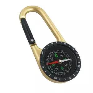 [셀러에이드]카라비너 등산 캠핑 야영 나침판 야외 산악용 나침반 트레킹