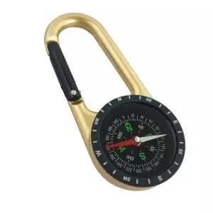 카라비너 등산 캠핑 야영 나침판 야외 산악용 나침반 트레킹