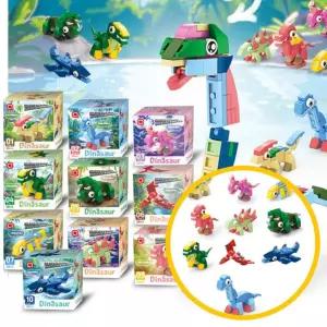 다이노소어 블럭 10개묶음 공룡블럭 인테리어 실내장식 무인점 학교 학원 마켓데이