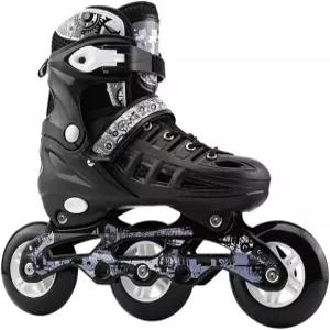 청소년 및 조절 가능한 인라인 스케이트 스피드 레이싱 3륜 피트니스 남녀 하이 퍼포머