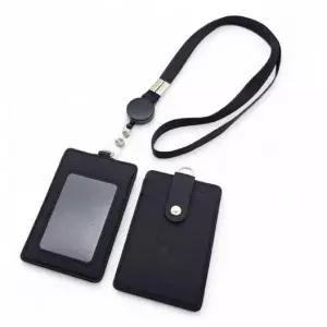 릴홀더 목걸이 사원증 카드지갑 블랙