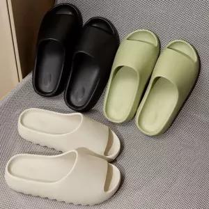 남여공슬라이드 그린 남여공용 실내화 블랙 온도 리커버리 쿠션 실외 슬리퍼 선수 실내