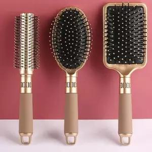 [비케이엠_62]패들 쿠션 세트 헤어브러쉬(3종1세트)롤