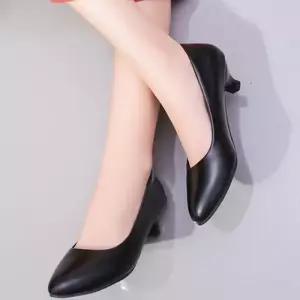 [라일리] Rly 구두 미들힐 토오픈 샌들 베이직 웨지힐 여자구두