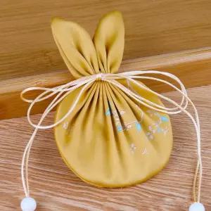 소품 장식 주머니 토끼모양 이너 광택 모양 미니 복주머니 사인 통기 다용도 고급스러운