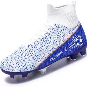 CLLYHHC 남성 축구화 AG/FG 아웃도어/실내 여성 프로 스니커즈용 트레이닝 운동화 클리츠
