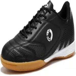 LEOCI 남성 실내 축구 클리츠 트레이너 고무 풋살 운동화 플랫 아웃솔 트레이닝 스니커즈