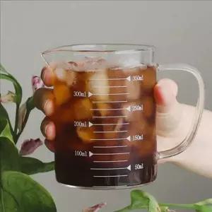 손잡이 내열 유리 계량 컵 다용도 유리 계량 컵 미니