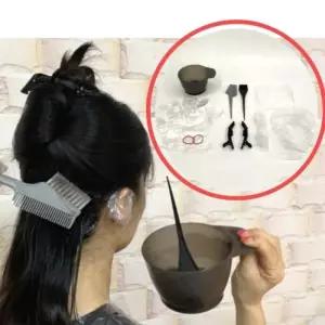 [비케이엠_62]키트 염색빗 염색통 툴 가 1세트(8종입)셀프