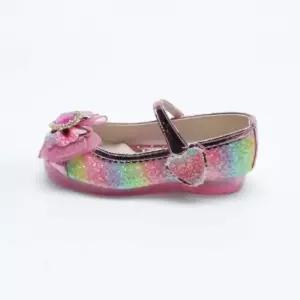 스톤레인보우 LED 여아 아동 플랫슈즈