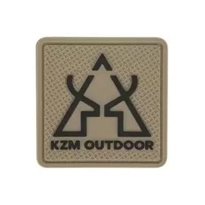 캠핑용 와펜 부착형 수납 가방 패치 파우치 탄색 미니 크로스백