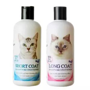 단모 장모 고양이 털엉킴 피모건강 샴푸컨디셔녀 세정 애묘 비듬 야옹이 윤기털
