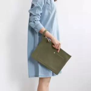 클러치 카키 대형클러치 화장품클러치 라지