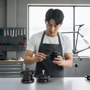 자전거 헤드셋 베어링 교체 부품 로드바이크 핸들 스티어러 튜브
