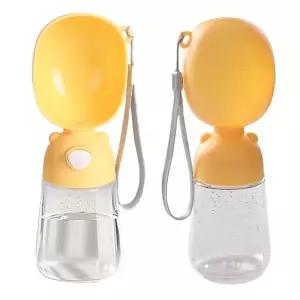 강아지 물병 휴대용 반려동물 산책 야외 급수기 물통