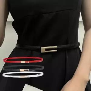 모던 캐주얼 여성용 벨트 가죽 허리띠 감각적 포인트 모던벨트