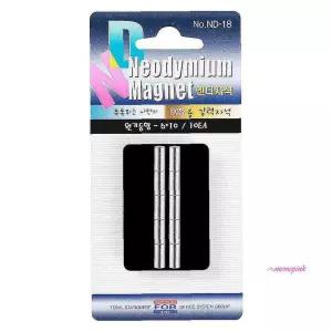 포비월드 6x10t 블리스터 네오디움자석 10개입rst621