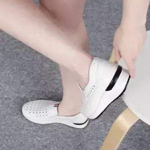 여성 펀칭 캐쥬얼 SS 키높이 운동화