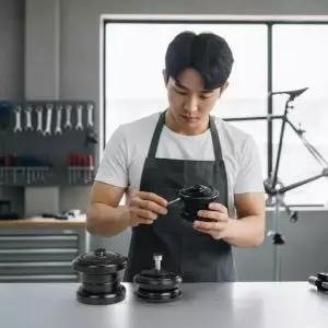 자전거 헤드셋 베어링 교체 부품 로드바이크 핸들 스티어러 튜브