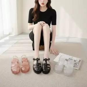 [에이치플러스몰]여성 장마철 방수 샌들 여름철 편한 물놀이 신발 비오는날 데일리