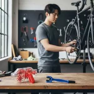 자전거 체인 세척기 구동계 기름때 제거기 오토바이 바이크 청소