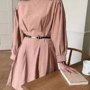 [옷자락]여자 회사원 자켓 원피스 슬림한 골드 얇은 가죽 벨트