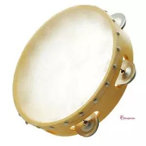 엔젤 교육용 탬버린 음악준비물 학습교재용 가죽ijk698