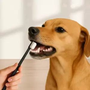 반려동물 초미세 모 브러시 전용 칫솔 만모 관리용