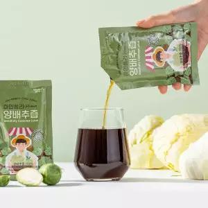 국내산 양배추즙 100ml 100포 무첨가 저온추출